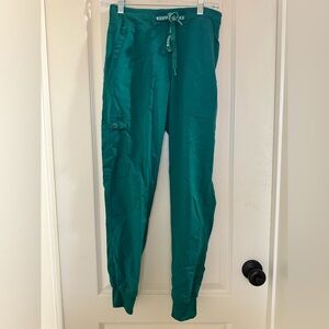 Med Couture Teal Jogger Pants